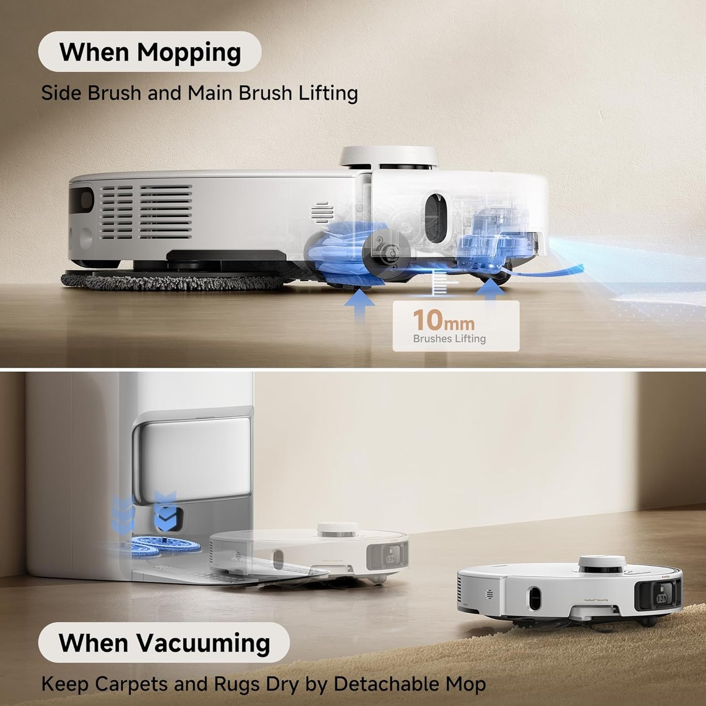 Robot Vacuum Cleaner — Smart 2-in-1 Mop & Vacuum
