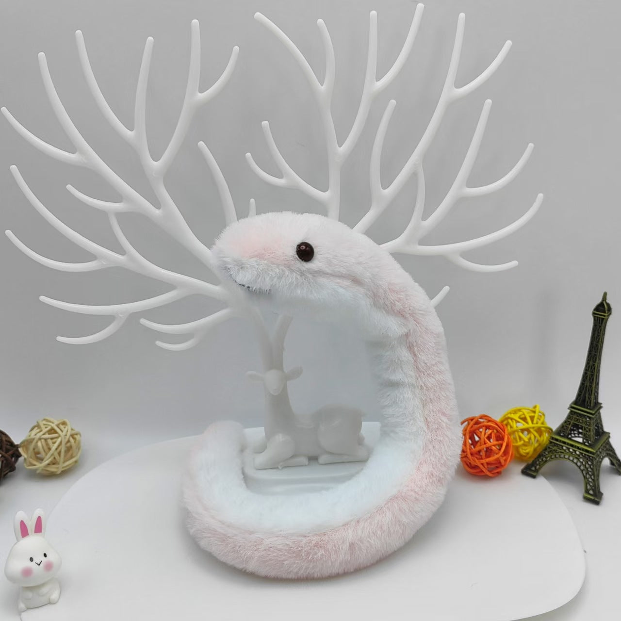 Cute Little Snake Doll Plush Toy Cloth Doll Green Snake Doll Sofa Living Room Decoration