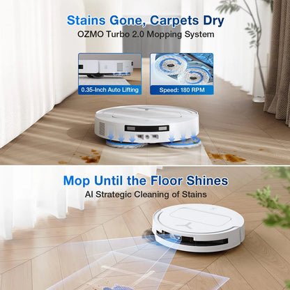 Robot Vacuum Cleaner — Smart 2-in-1 Mop & Vacuum