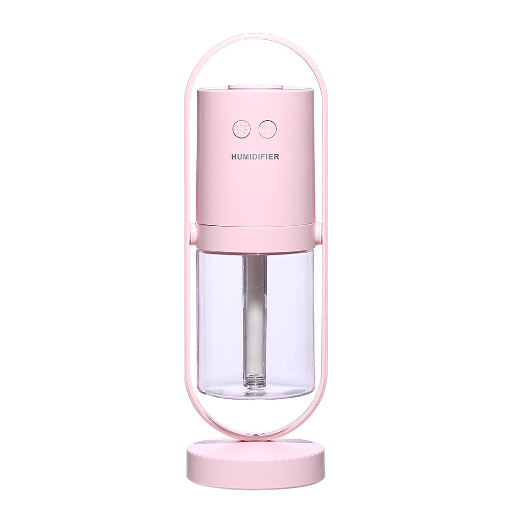 Creative rotatable projection USB charging mini Magic Shadow humidifier moisturizing hydrating anti-drying air purifier