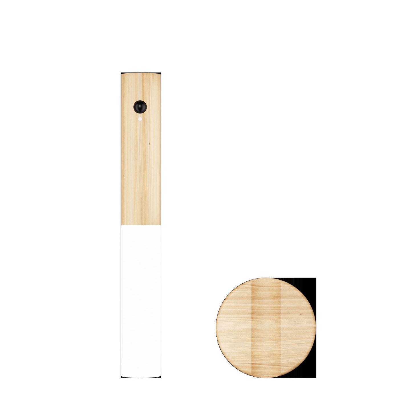 Solid wood motion sensing night light USB charging