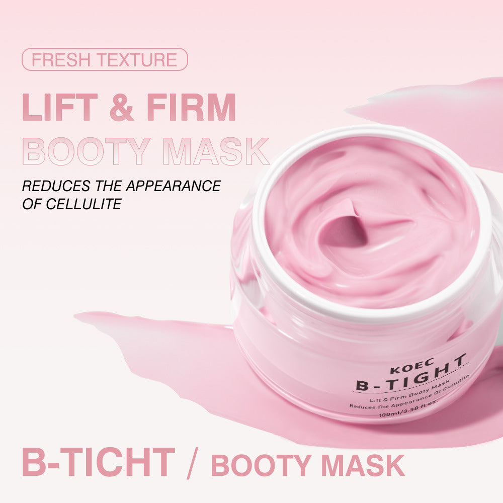 Body and buttocks cream, hydrating, moisturizing and firming body mask