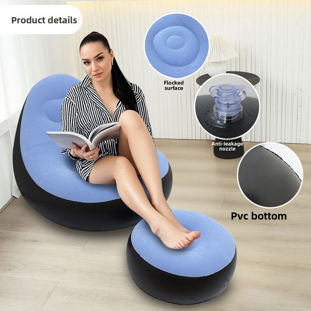 Portable Inflatable Sofa for Camping, Beach, and Indoor Use