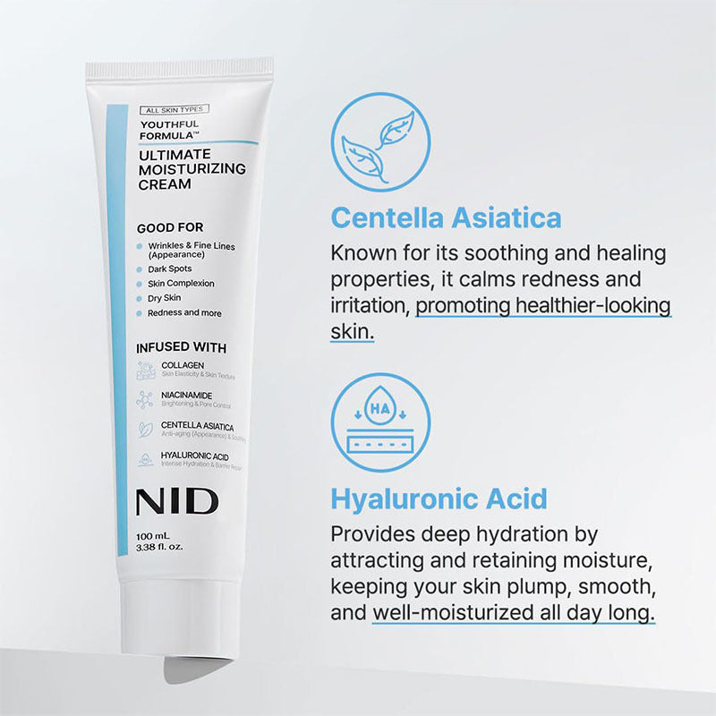 Moisturizing and soothing face cream