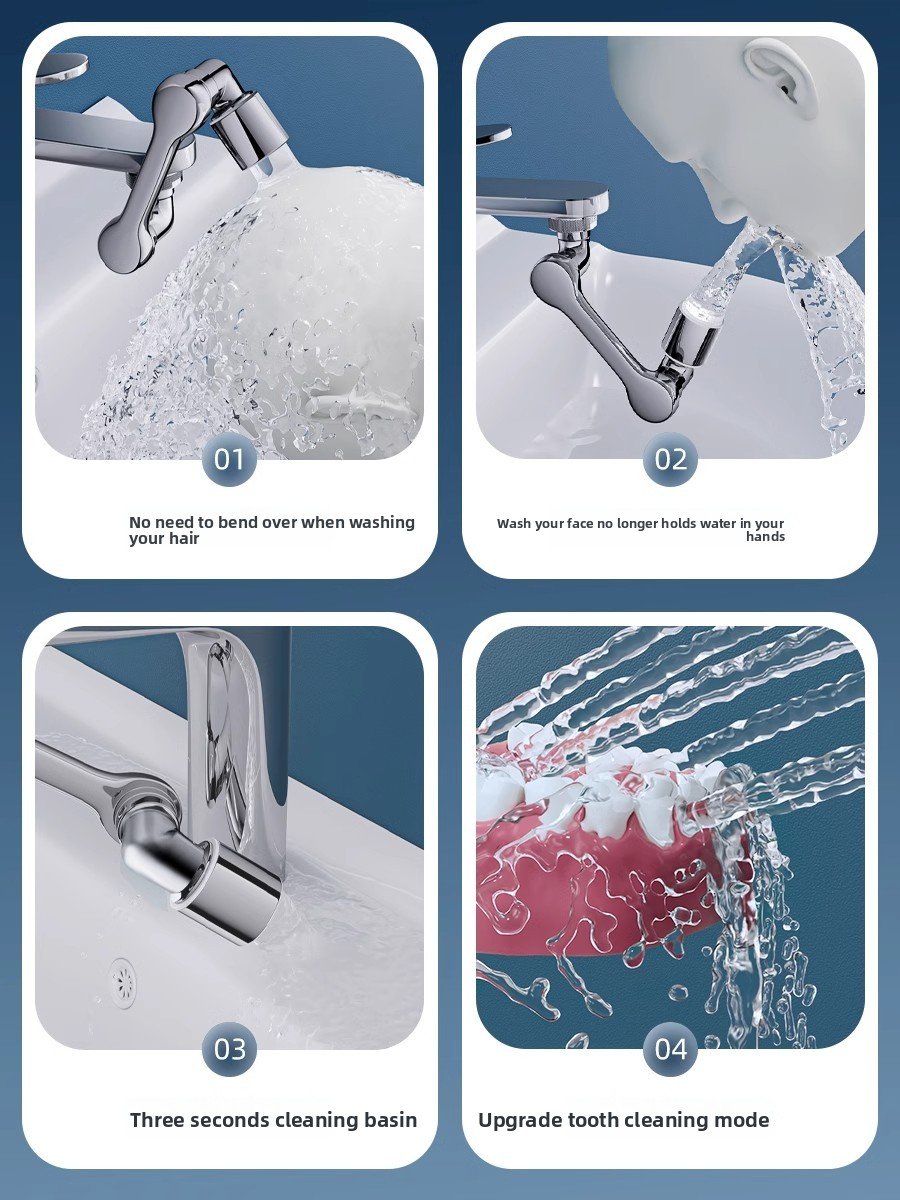 Robotic Arm Universal Faucet 360