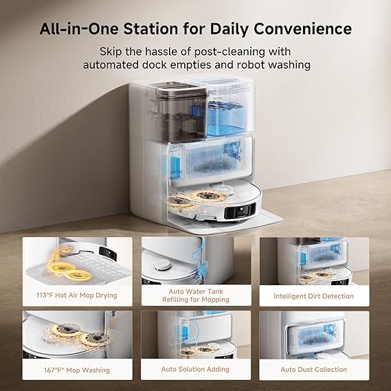 Robot Vacuum Cleaner — Smart 2-in-1 Mop & Vacuum