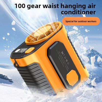 Portable USB Waist Fan with 100 Speed Levels