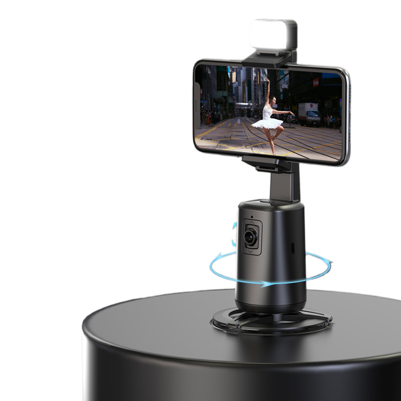 Tracking 360� Rotation Smartphone Tripod Stand