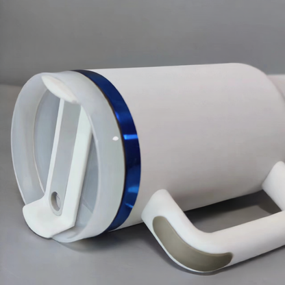 40oz Ion-Plated Tumbler ? 304 Stainless Steel Insulated Cup with Straw for Car & Outdoor Use